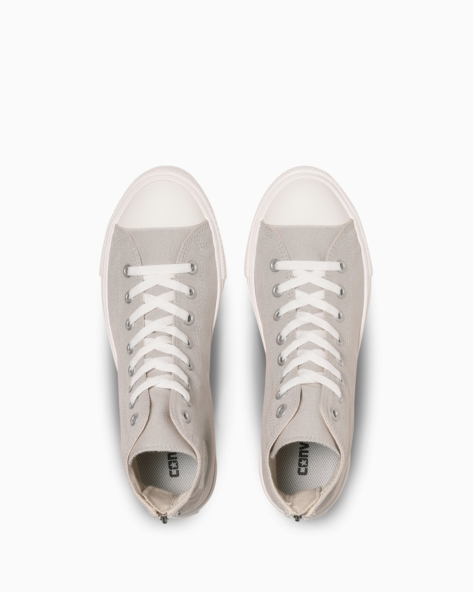 CONVERSE ALL STAR LIGHT BACKZIP HI - ライトグレイ - 4