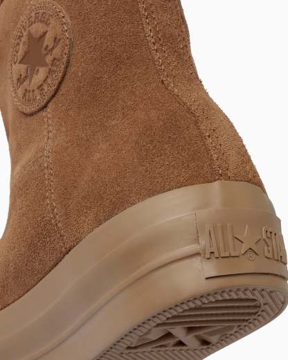 CONVERSE SUEDE ALL STAR PLTS BT Z HI - タバコブラウン - 8