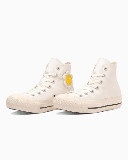 CONVERSE ALL STAR PLTS FLOWERPATCH HI - ホワイト - 2
