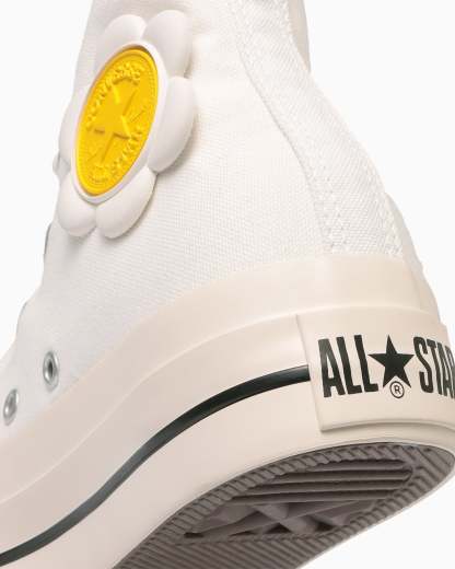 CONVERSE ALL STAR PLTS FLOWERPATCH HI - ホワイト - 8