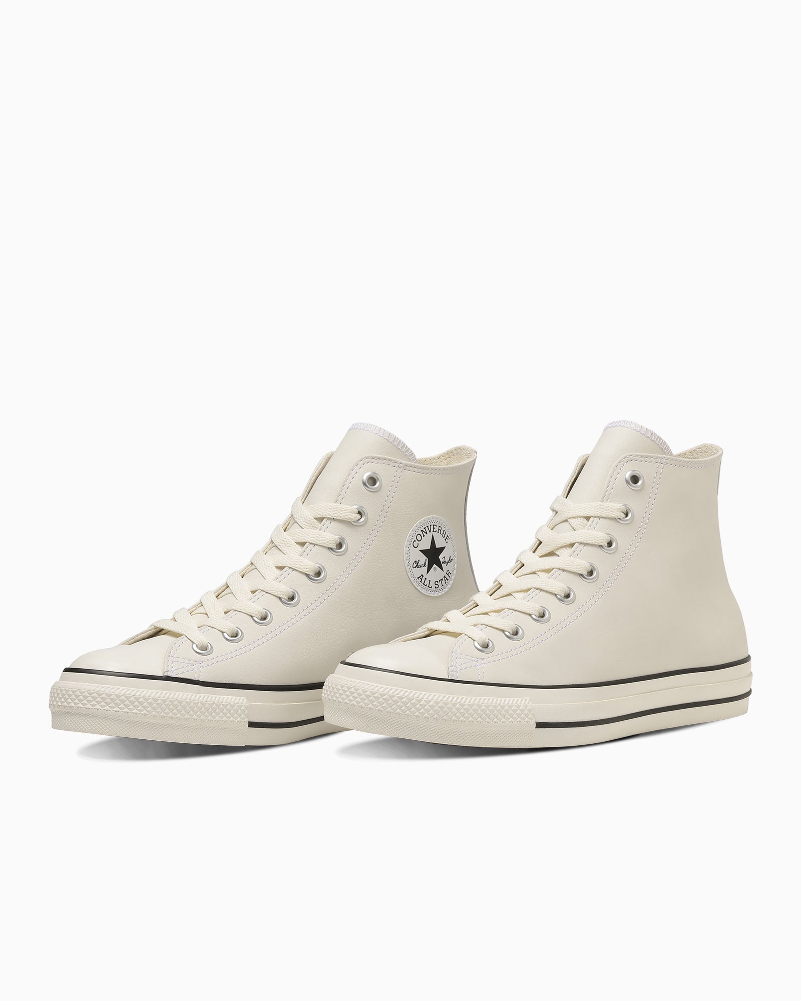 CONVERSE LEATHER ALL STAR Ⓡ HI - ホワイト - 2