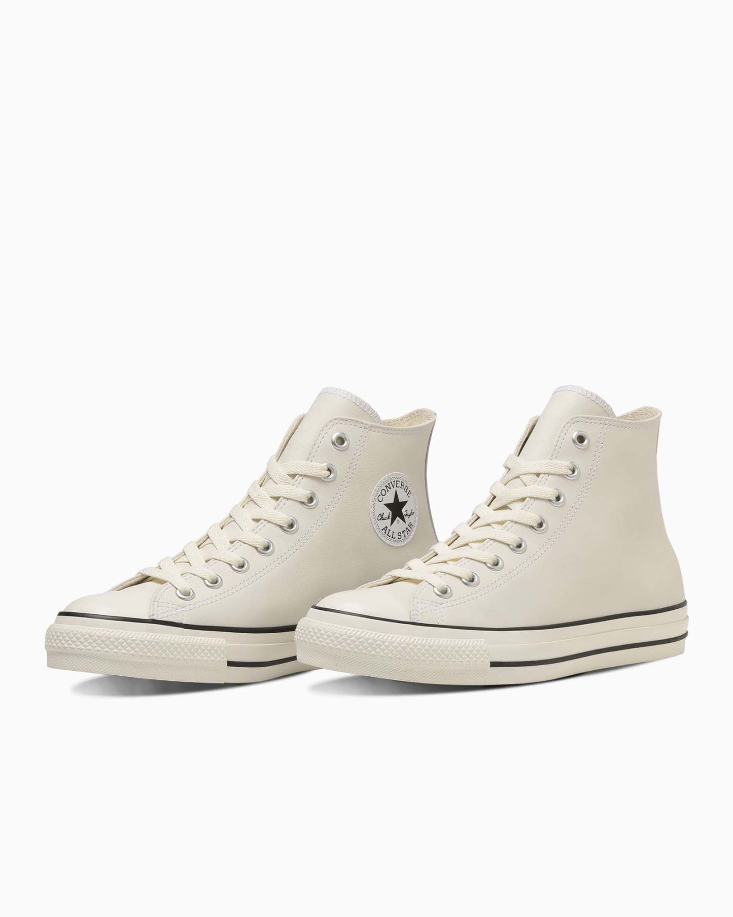 CONVERSE LEATHER ALL STAR Ⓡ HI - ホワイト - 2