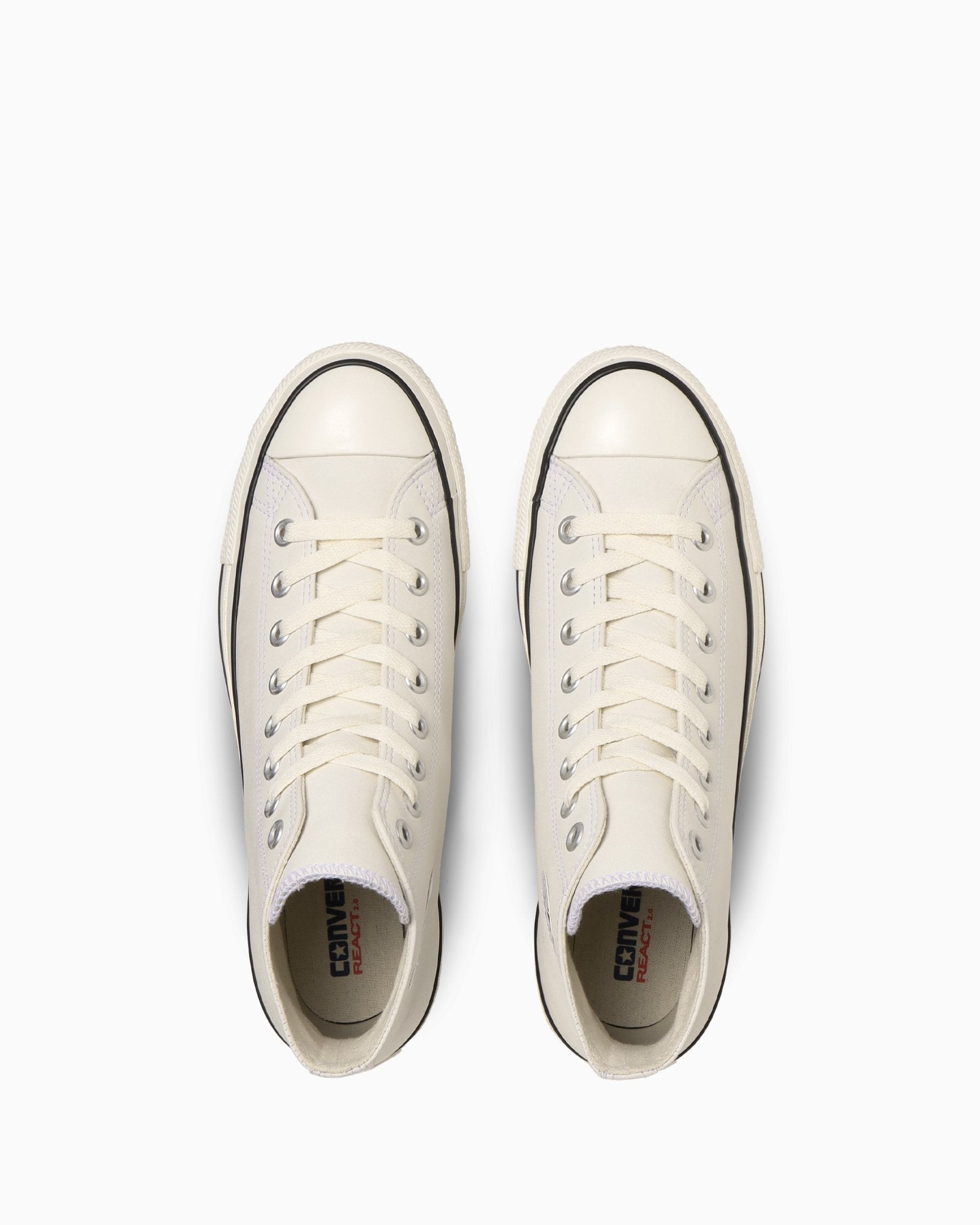 CONVERSE LEATHER ALL STAR Ⓡ HI - ホワイト - 4