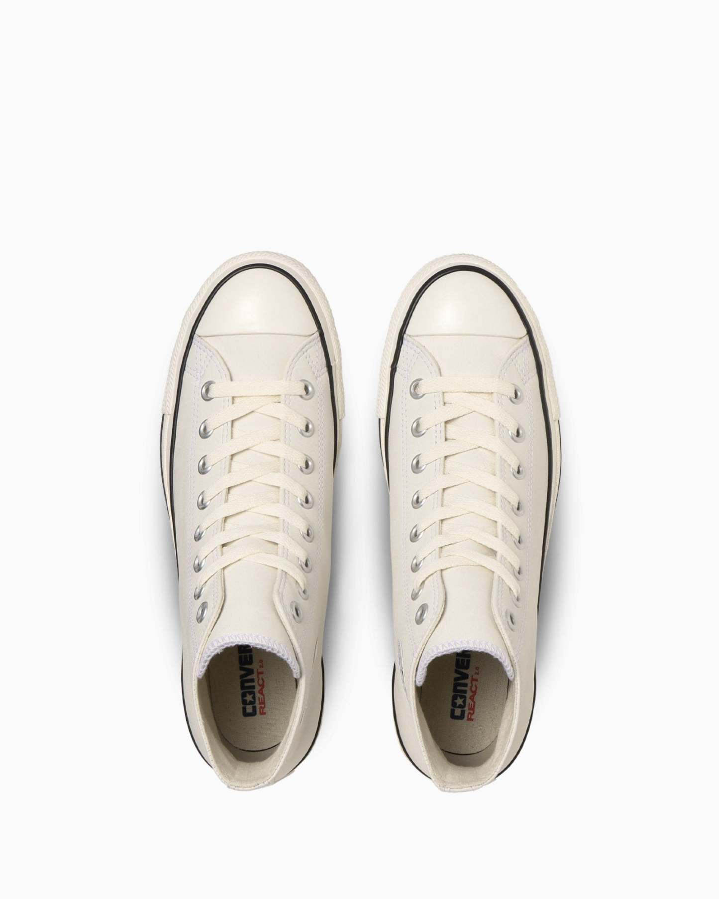 CONVERSE LEATHER ALL STAR Ⓡ HI - ホワイト - 4