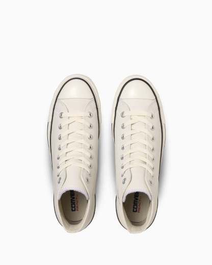 CONVERSE LEATHER ALL STAR Ⓡ HI - ホワイト - 4