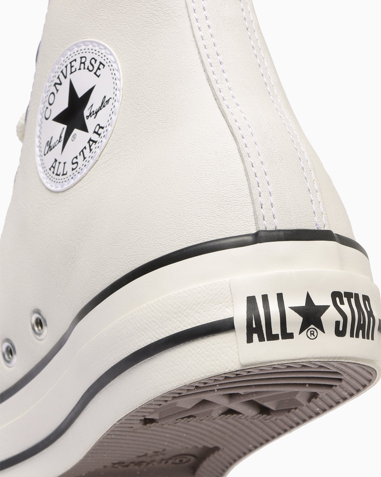 CONVERSE LEATHER ALL STAR Ⓡ HI - ホワイト - 8