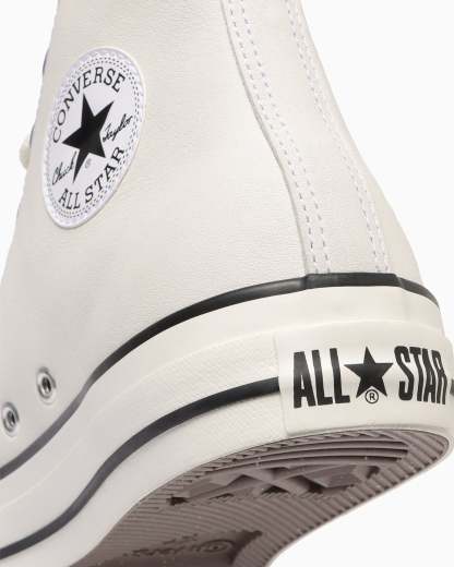 CONVERSE LEATHER ALL STAR Ⓡ HI - ホワイト - 8