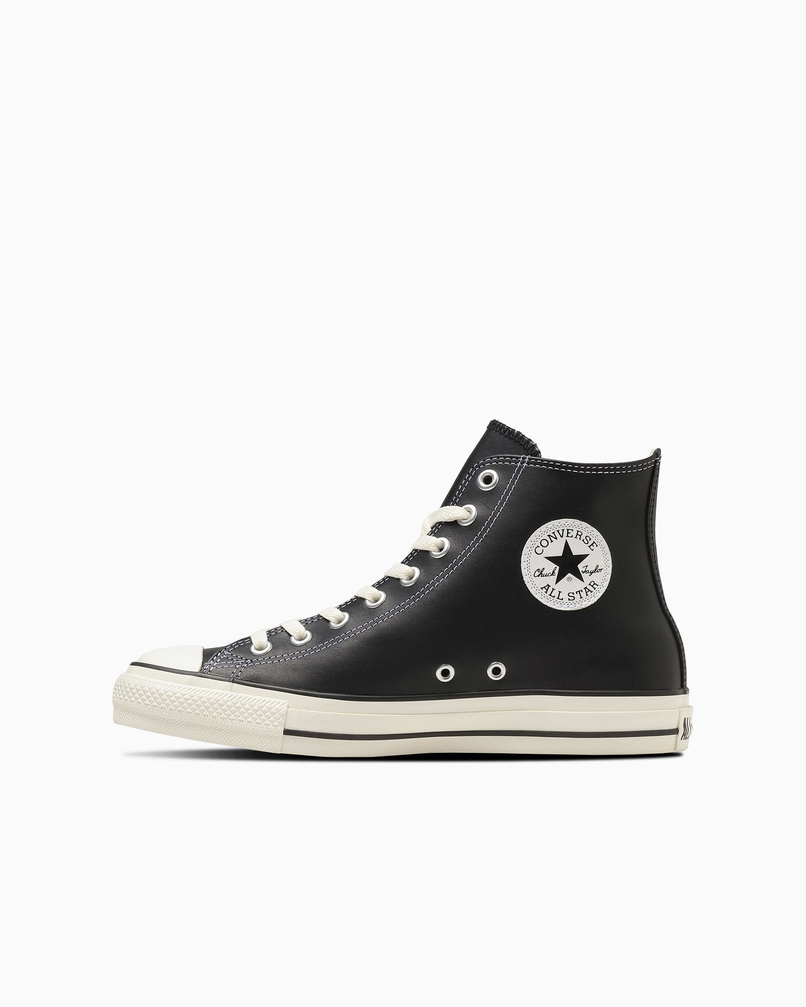 CONVERSE LEATHER ALL STAR Ⓡ HI - ブラック - 1