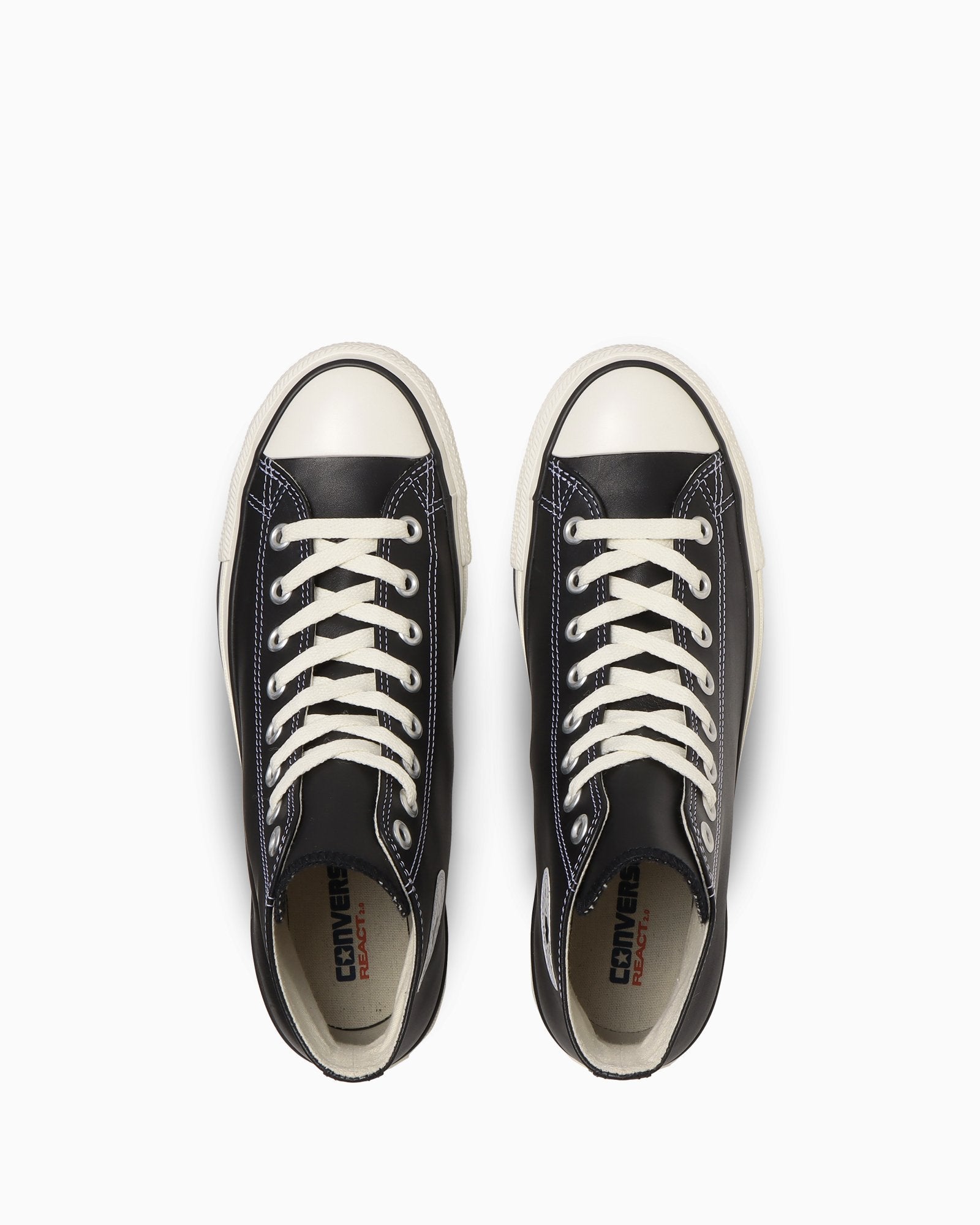 CONVERSE LEATHER ALL STAR Ⓡ HI - ブラック - 4