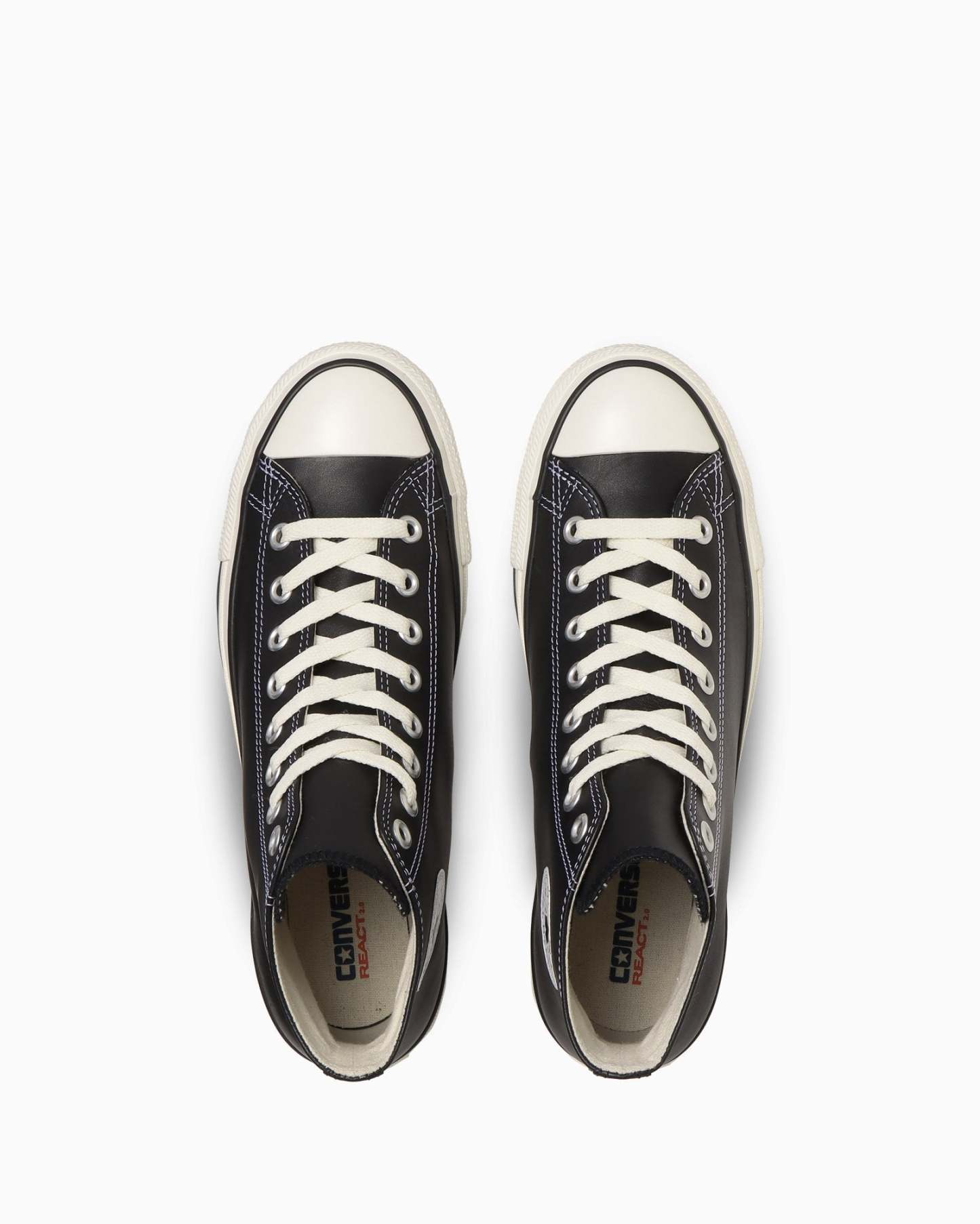 CONVERSE LEATHER ALL STAR Ⓡ HI - ブラック - 4