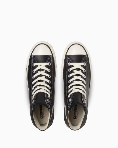 CONVERSE LEATHER ALL STAR Ⓡ HI - ブラック - 4