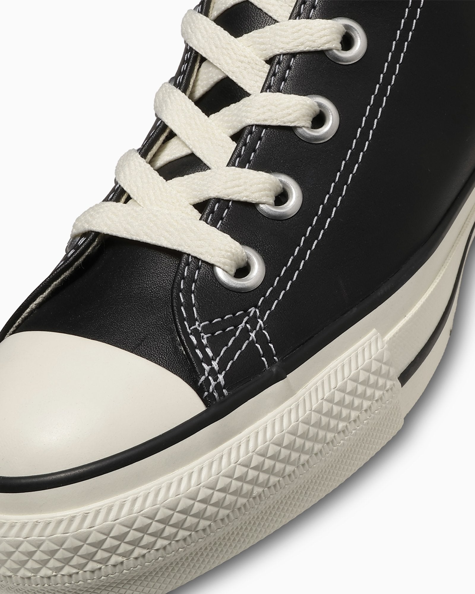 CONVERSE LEATHER ALL STAR Ⓡ HI - ブラック - 7