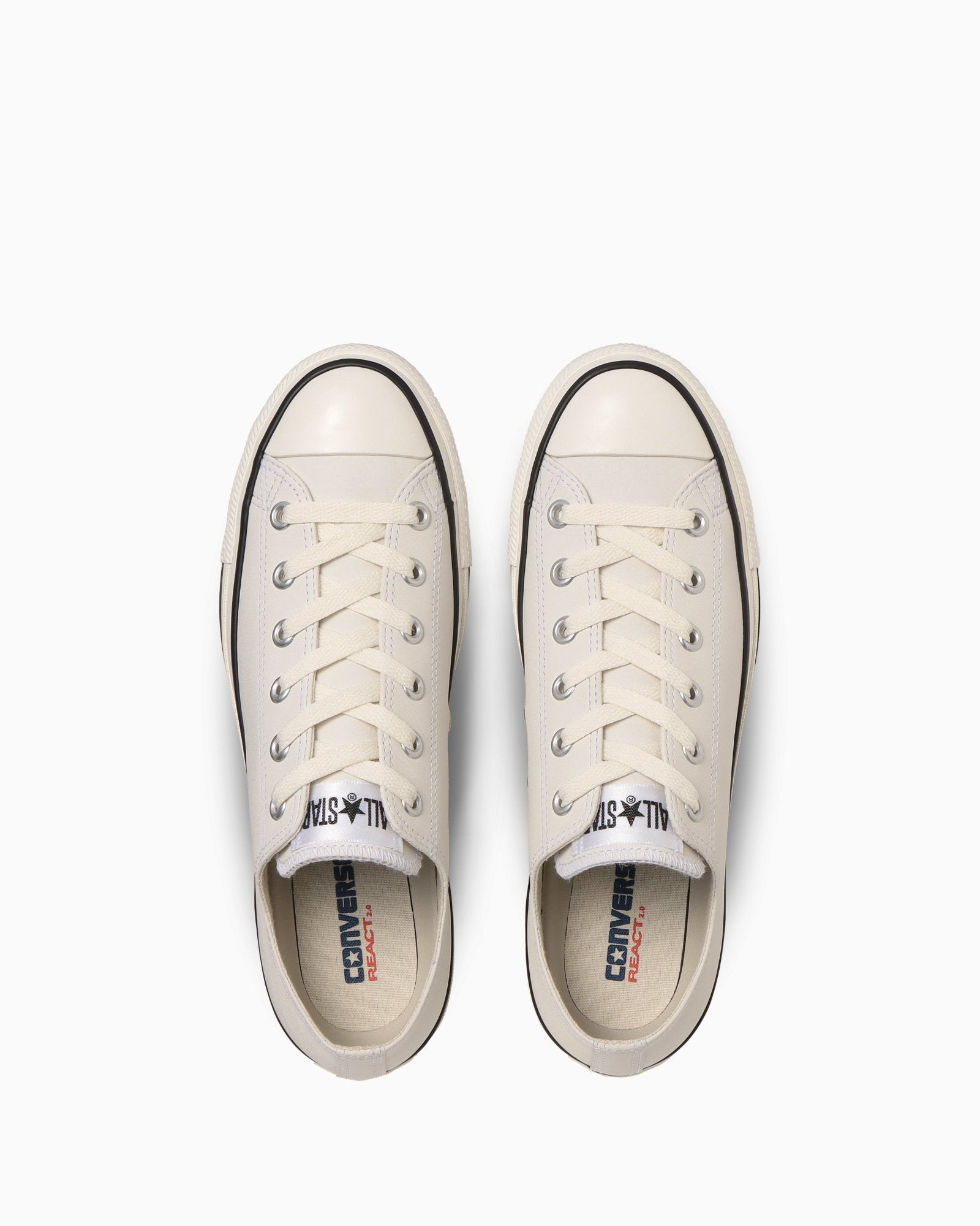 CONVERSE LEATHER ALL STAR Ⓡ OX - ホワイト - 4