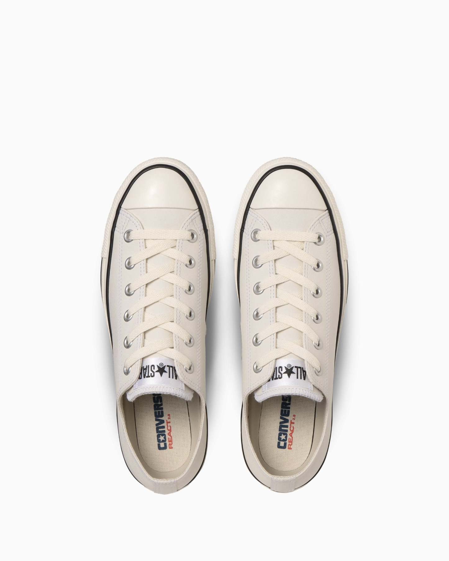 CONVERSE LEATHER ALL STAR Ⓡ OX - ホワイト - 4