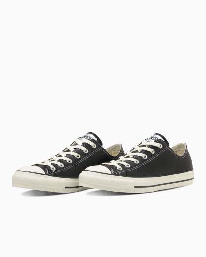 CONVERSE LEATHER ALL STAR Ⓡ OX - ブラック - 2