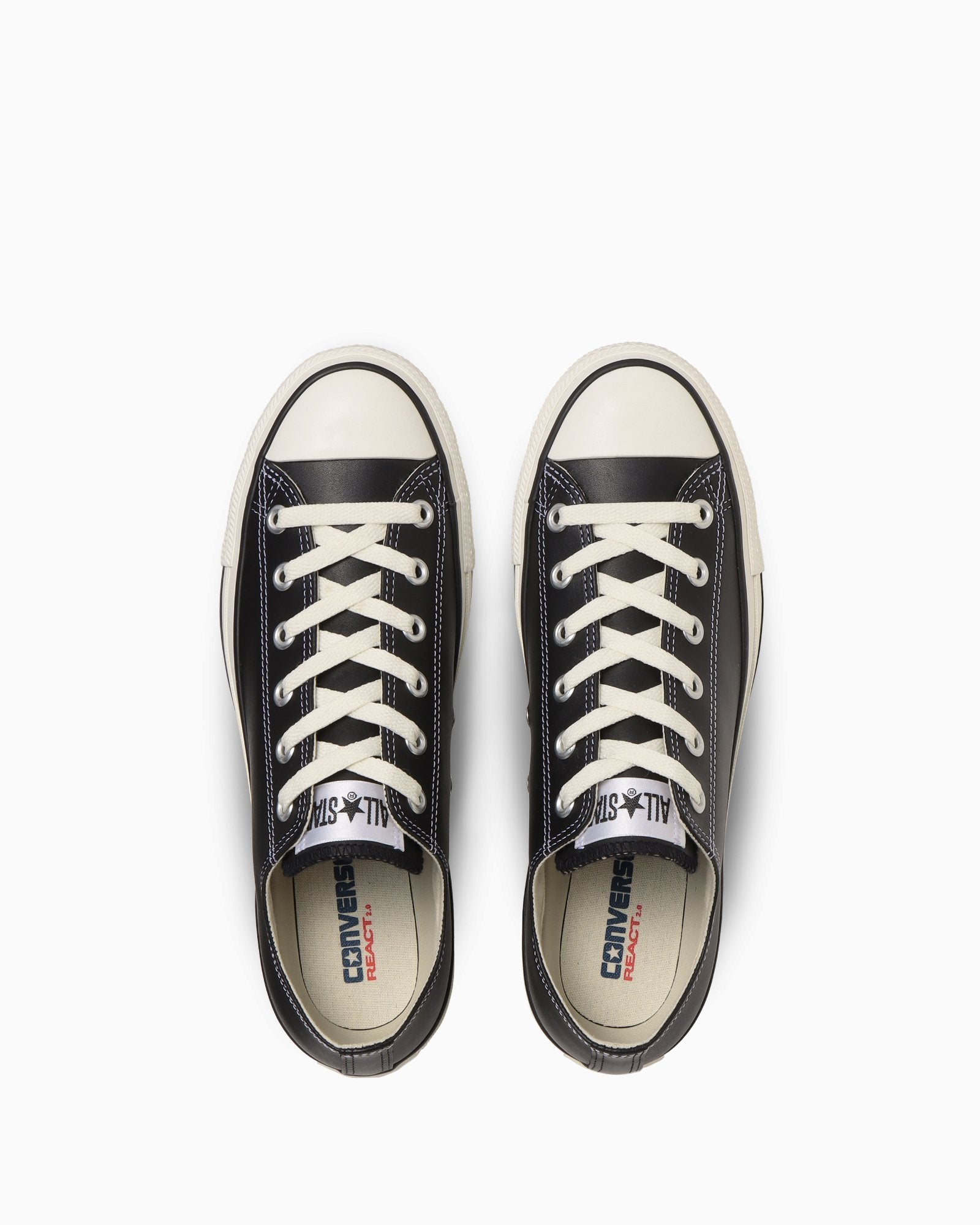 CONVERSE LEATHER ALL STAR Ⓡ OX - ブラック - 4