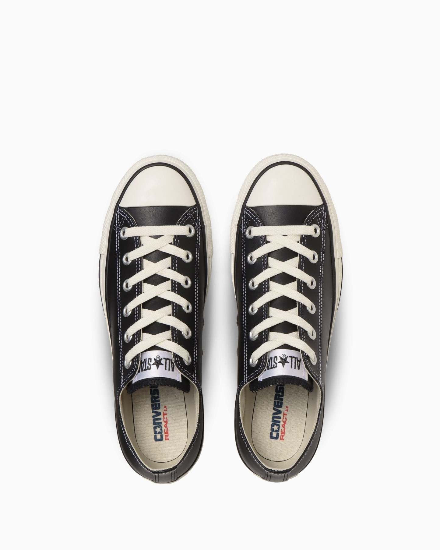 CONVERSE LEATHER ALL STAR Ⓡ OX - ブラック - 4