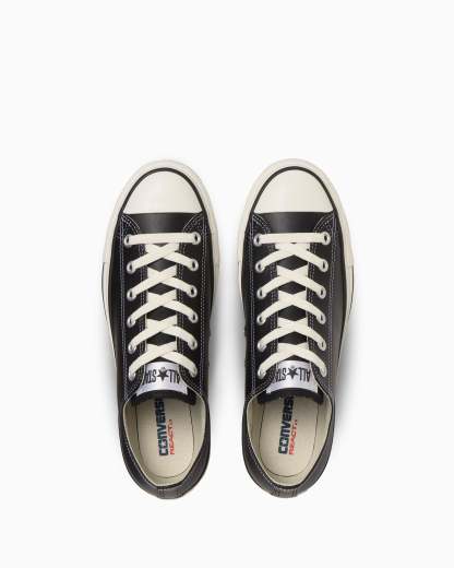 CONVERSE LEATHER ALL STAR Ⓡ OX - ブラック - 4
