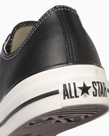 CONVERSE LEATHER ALL STAR Ⓡ OX - ブラック - 8