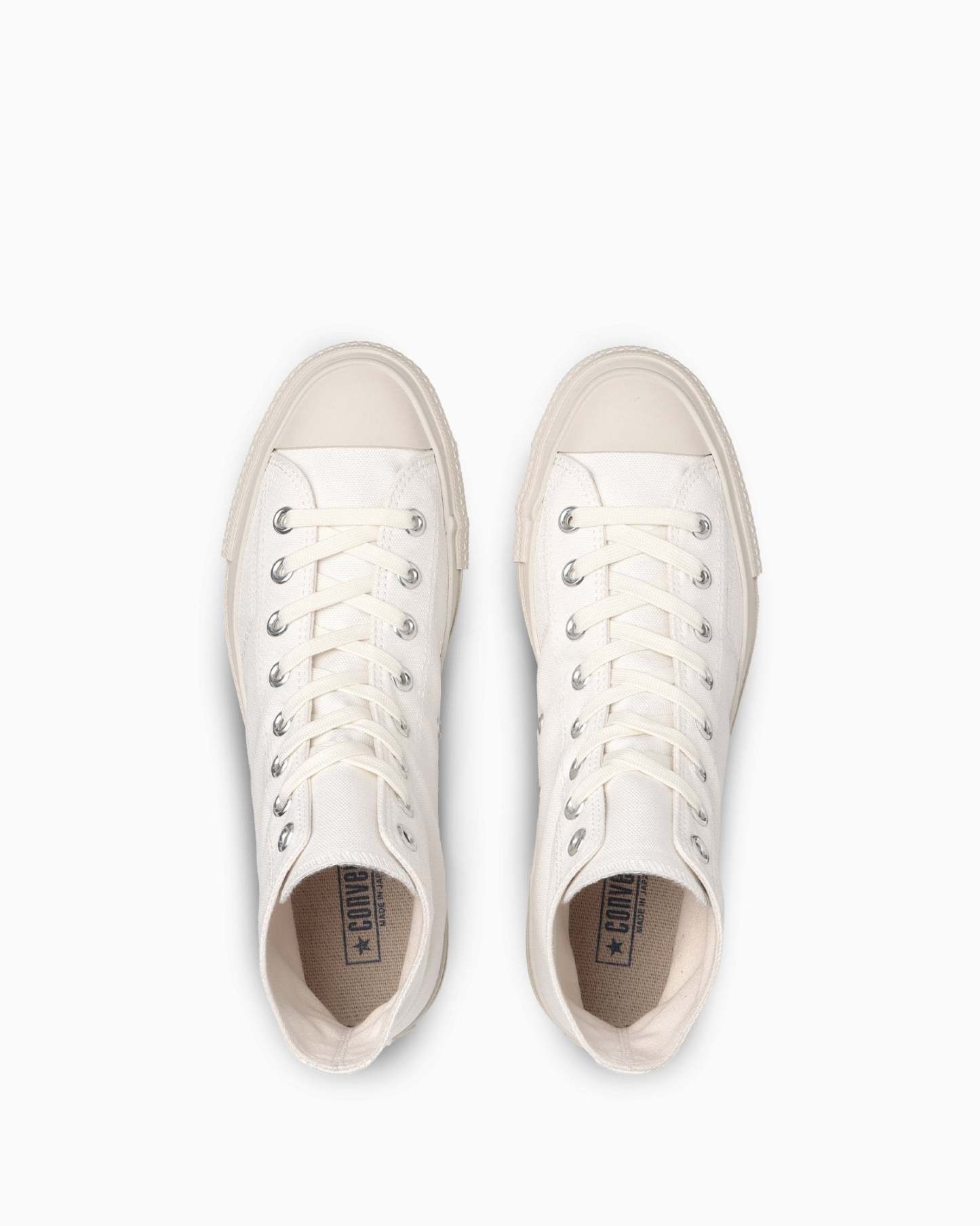 CONVERSE CANVAS ALL STAR J 80s HI - ホワイト/ホワイト - 4
