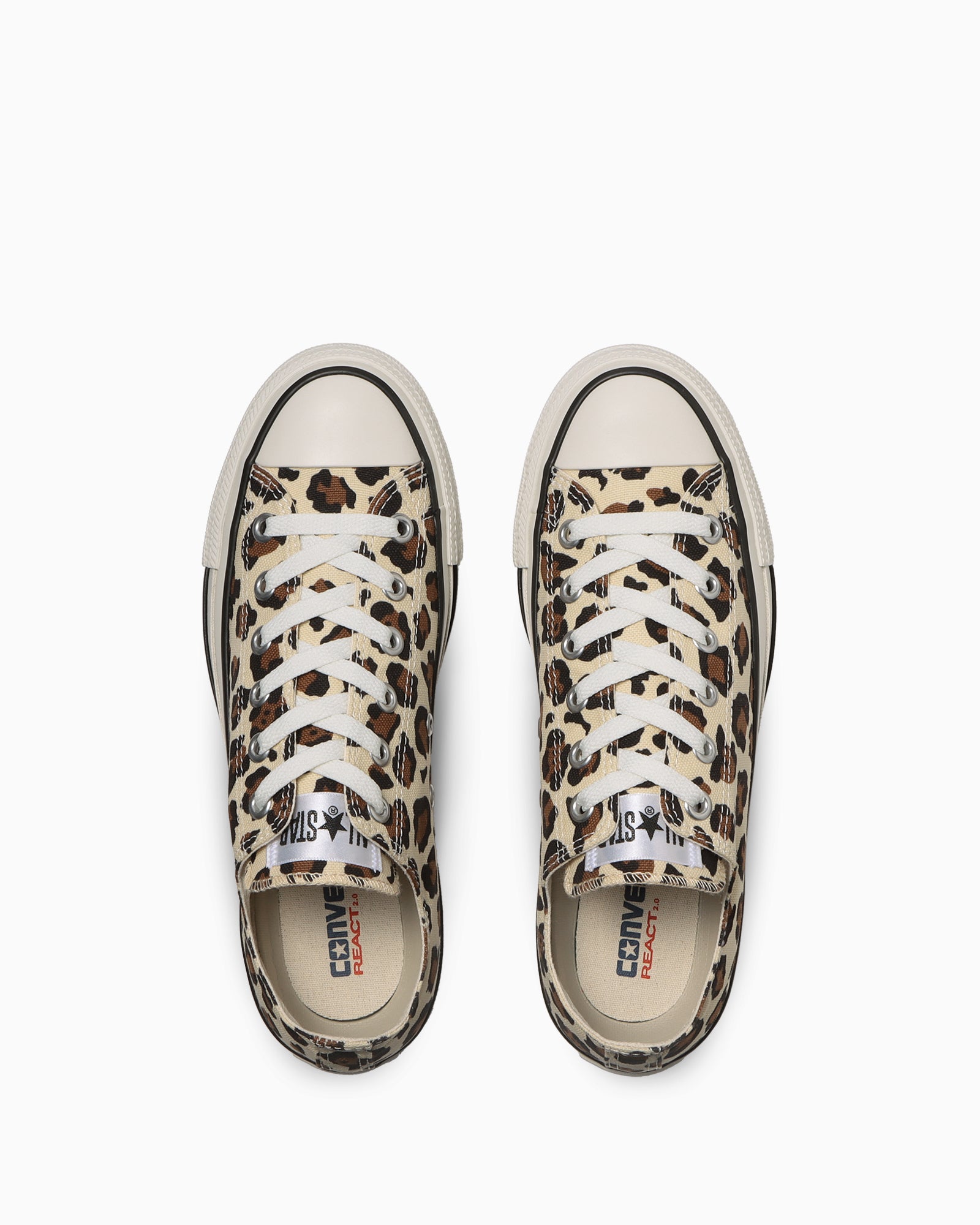 CONVERSE ALL STAR Ⓡ LEOPARD OX - ブラウン - 4