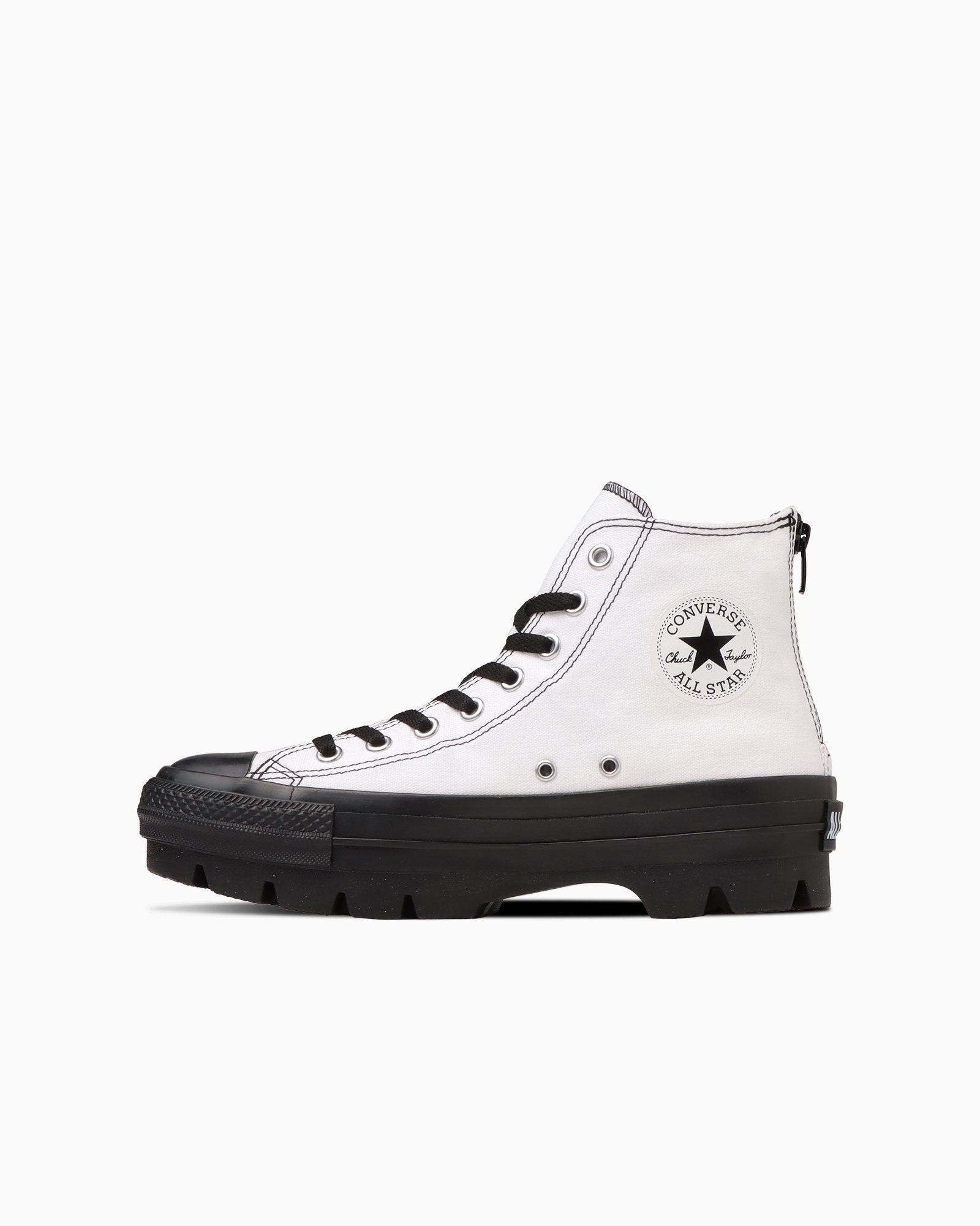 CONVERSE ALL STAR Ⓡ CHUNK BACKZIP HI - ホワイト/ブラック - 1