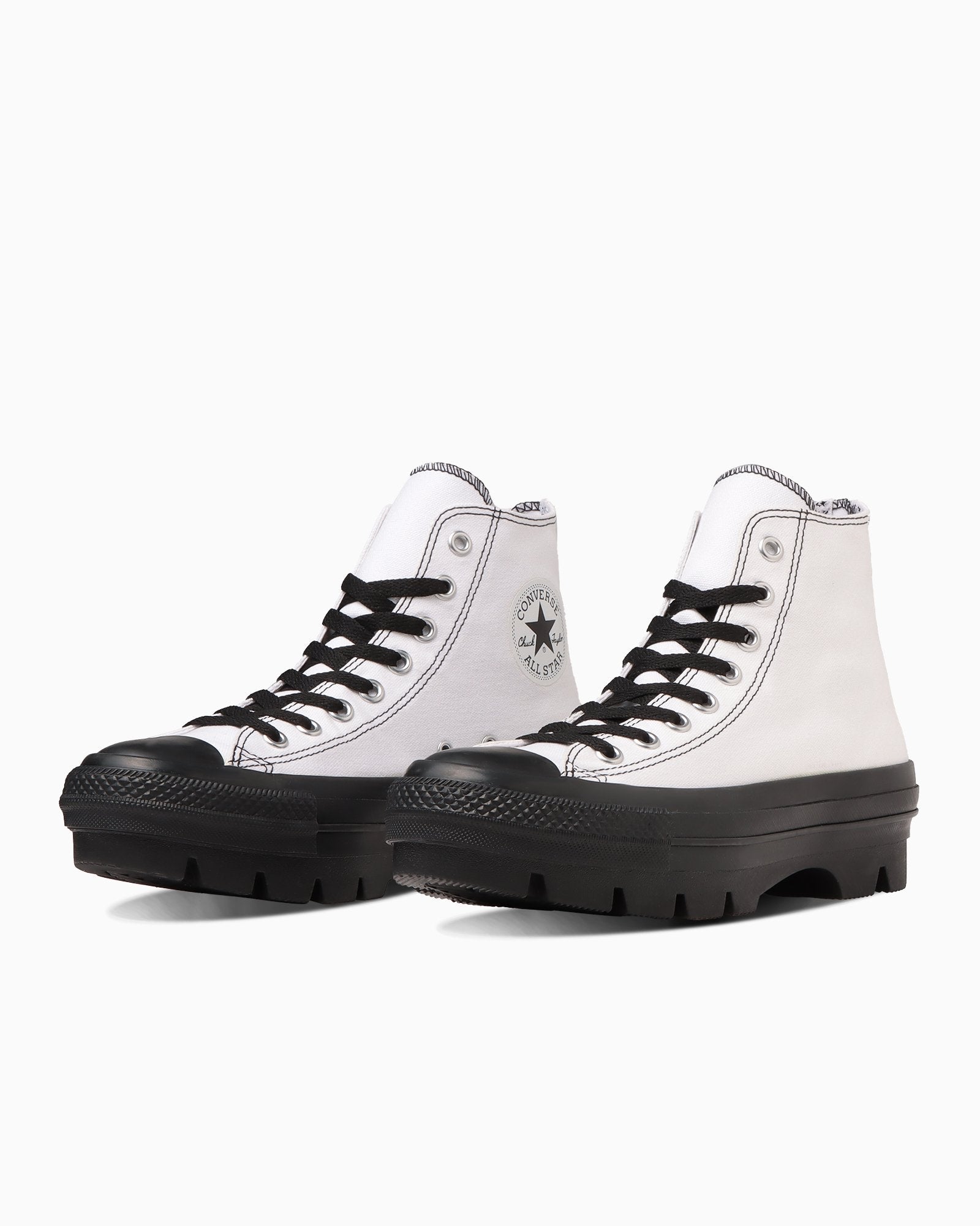 CONVERSE ALL STAR Ⓡ CHUNK BACKZIP HI - ホワイト/ブラック - 2