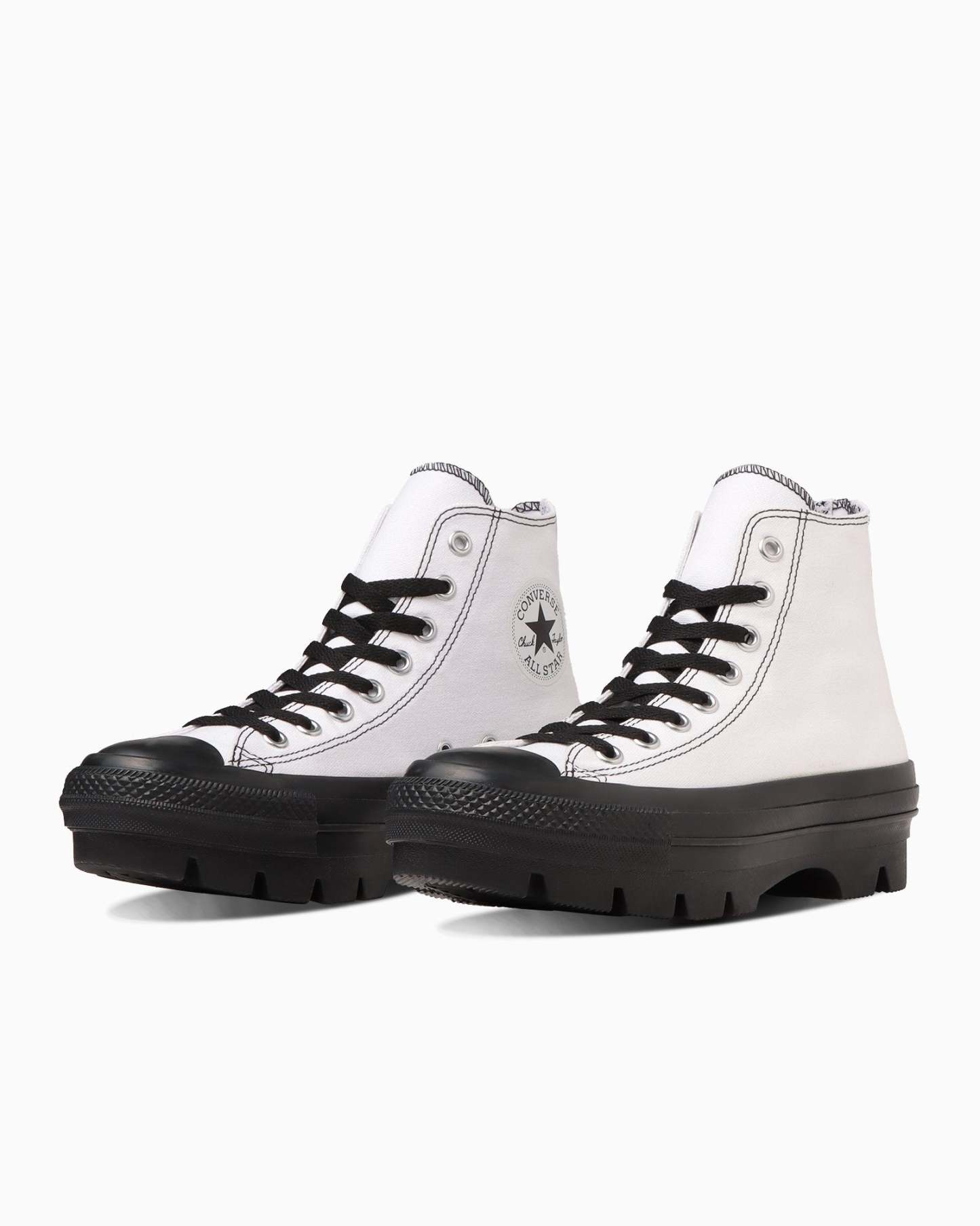 CONVERSE ALL STAR Ⓡ CHUNK BACKZIP HI - ホワイト/ブラック - 2