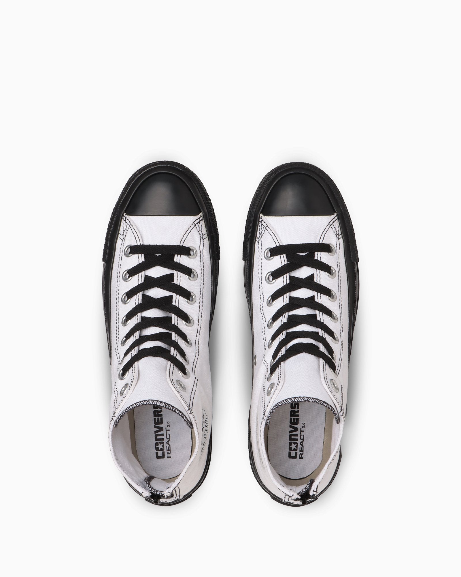 CONVERSE ALL STAR Ⓡ CHUNK BACKZIP HI - ホワイト/ブラック - 4