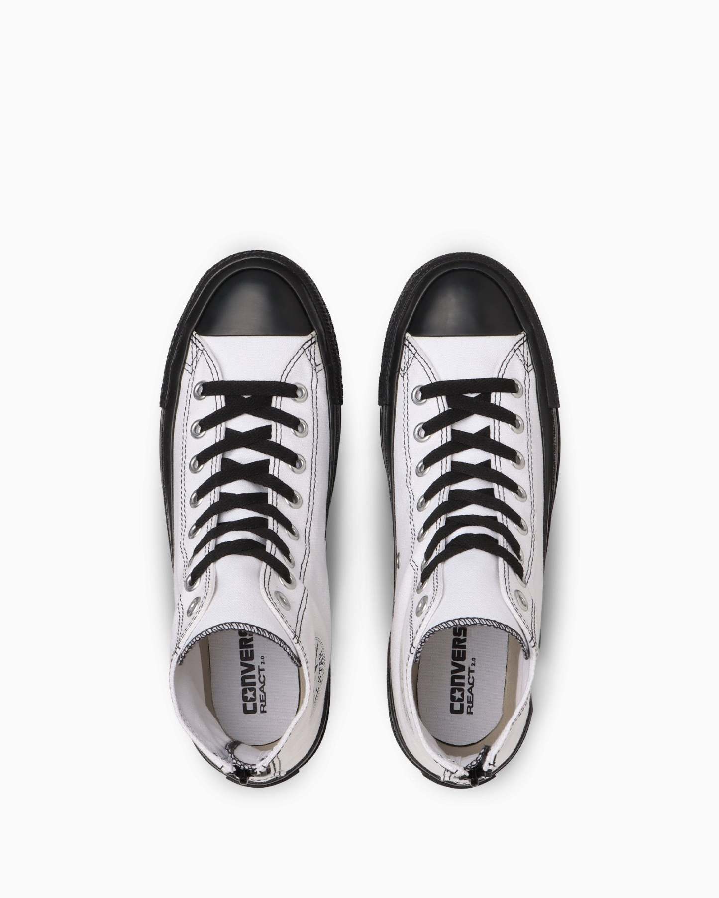 CONVERSE ALL STAR Ⓡ CHUNK BACKZIP HI - ホワイト/ブラック - 4