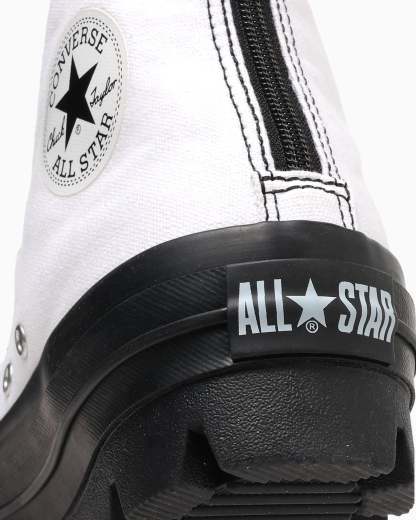 CONVERSE ALL STAR Ⓡ CHUNK BACKZIP HI - ホワイト/ブラック - 8