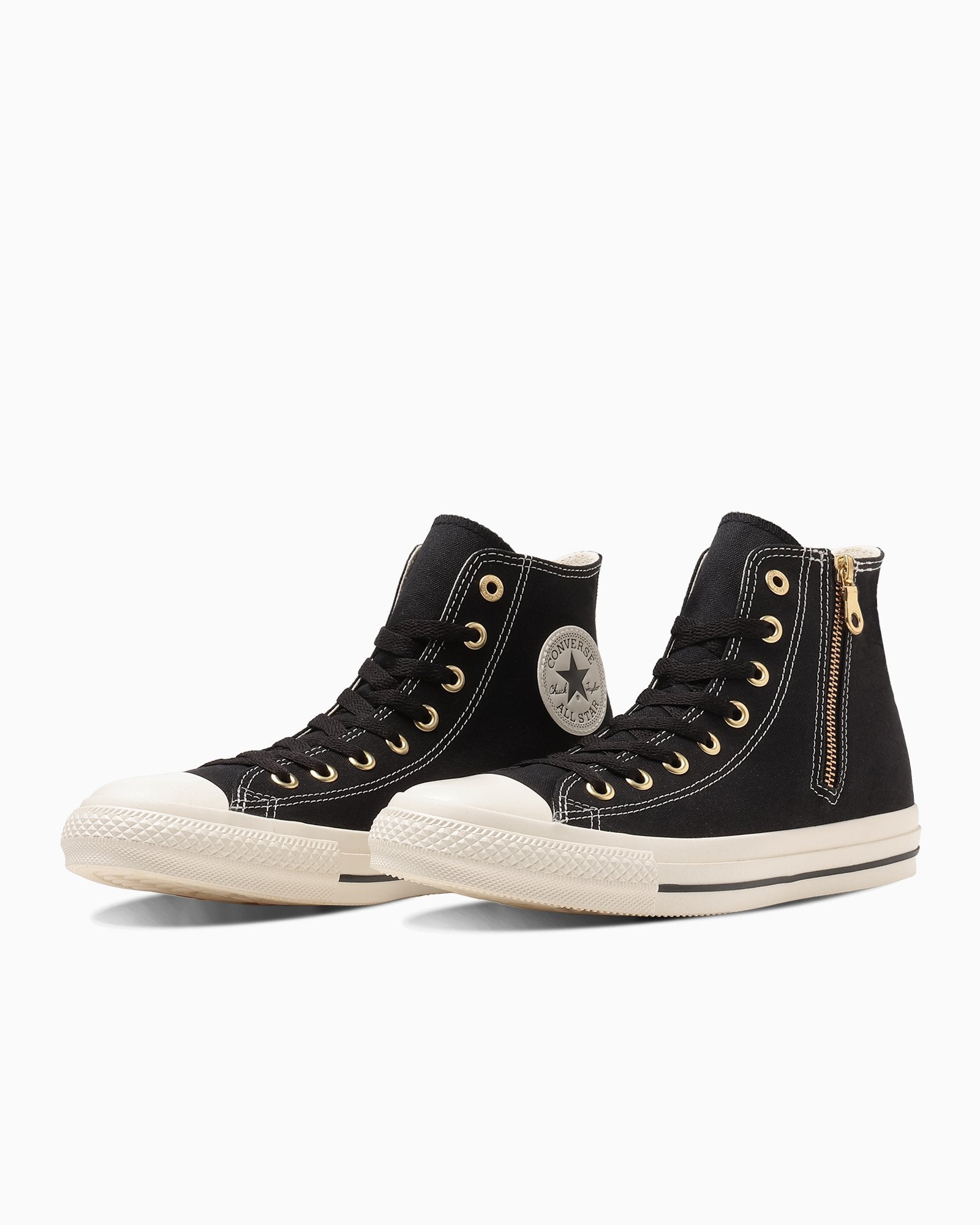 CONVERSE ALL STAR GOLDZIP HI - ブラック - 1