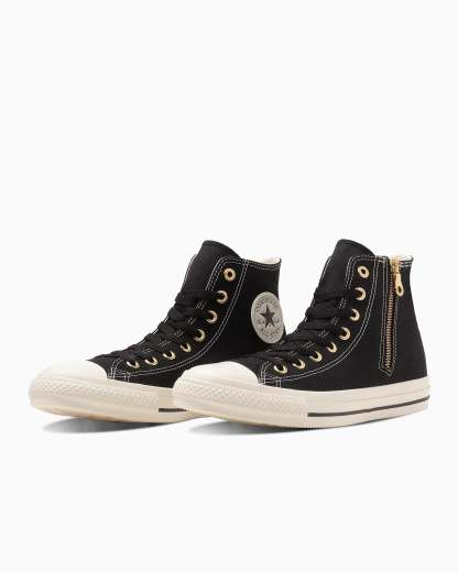 CONVERSE ALL STAR GOLDZIP HI - ブラック - 1
