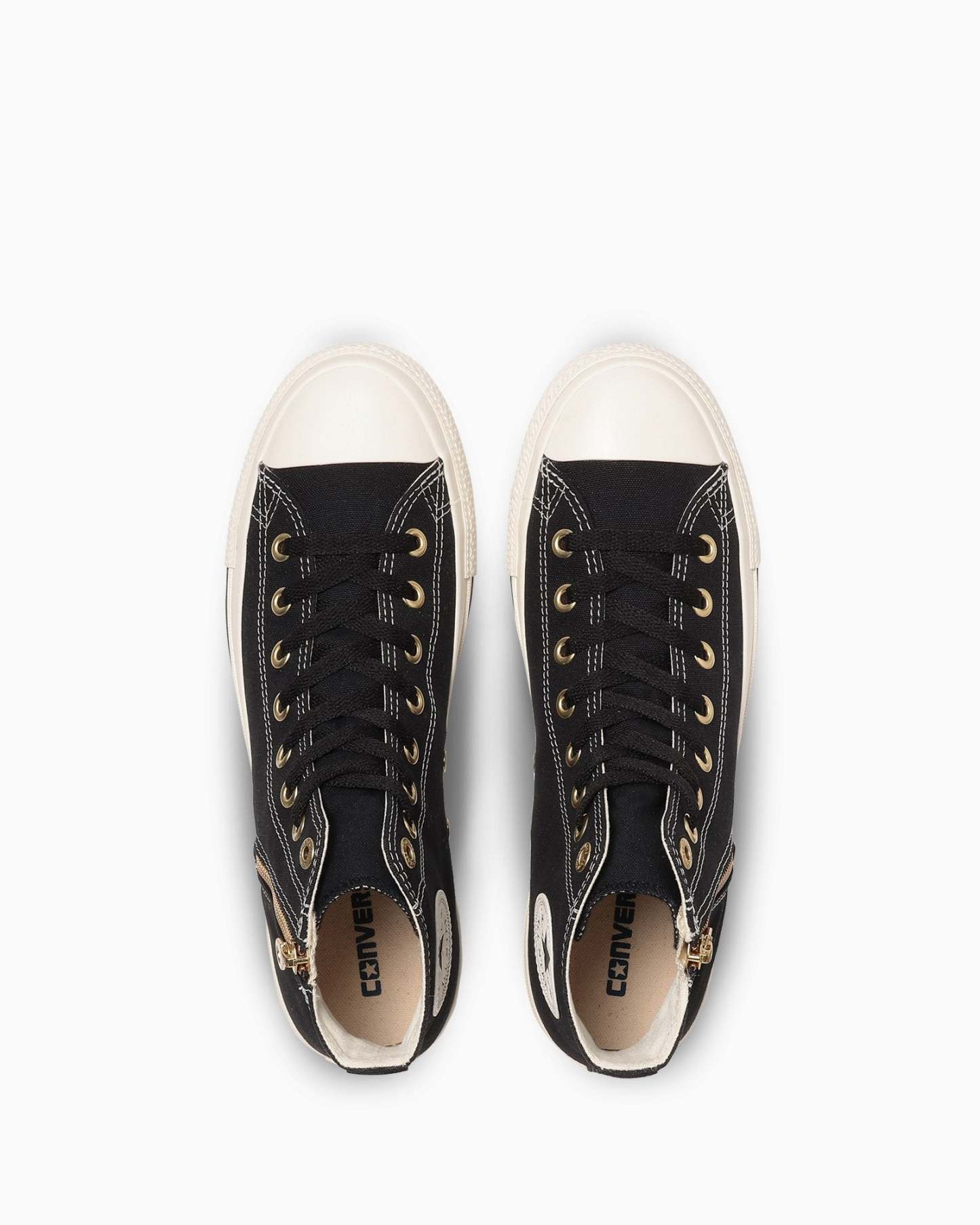 CONVERSE ALL STAR GOLDZIP HI - ブラック - 4