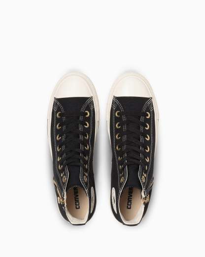 CONVERSE ALL STAR GOLDZIP HI - ブラック - 4