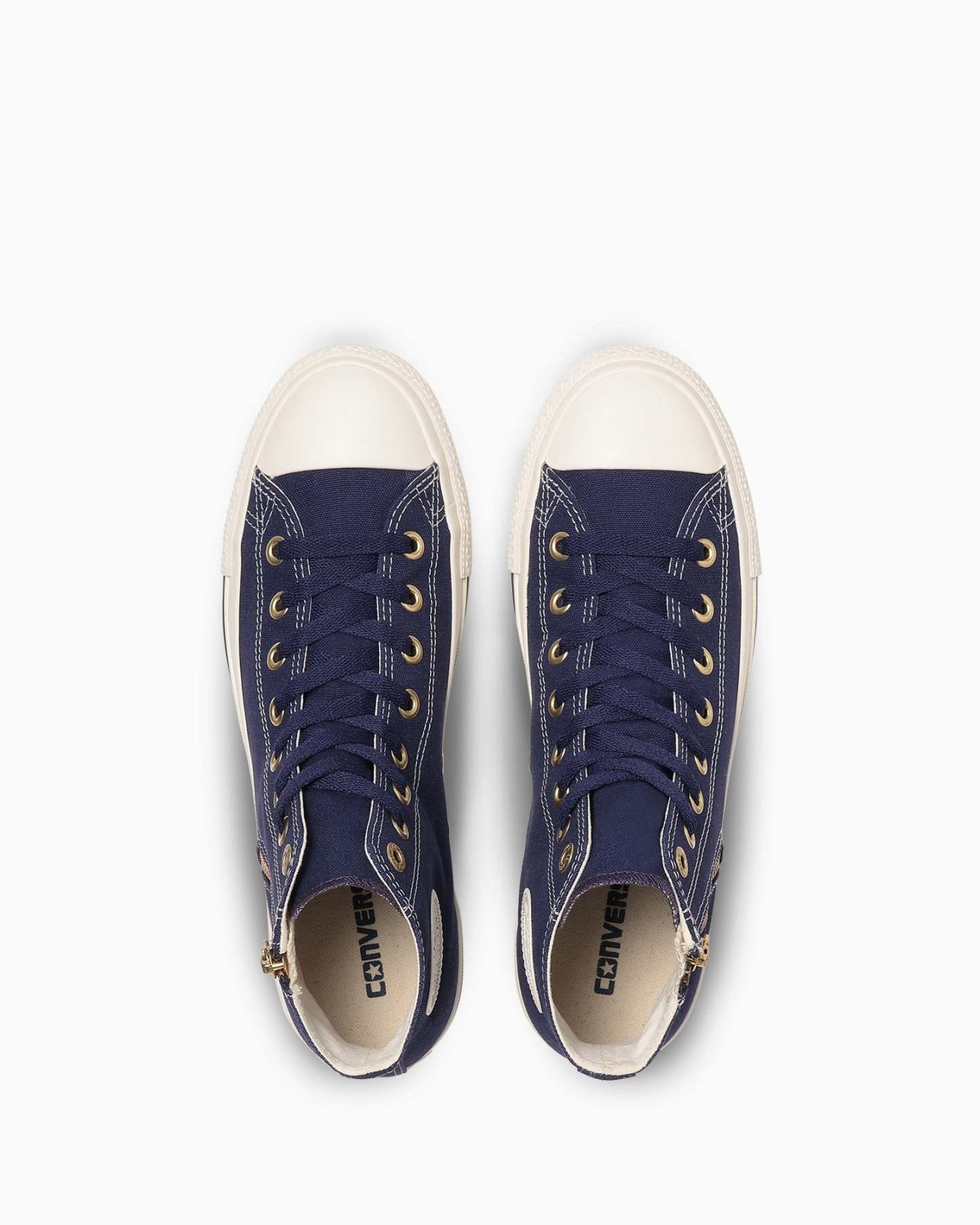 CONVERSE ALL STAR GOLDZIP HI - ダークネイビー - 4