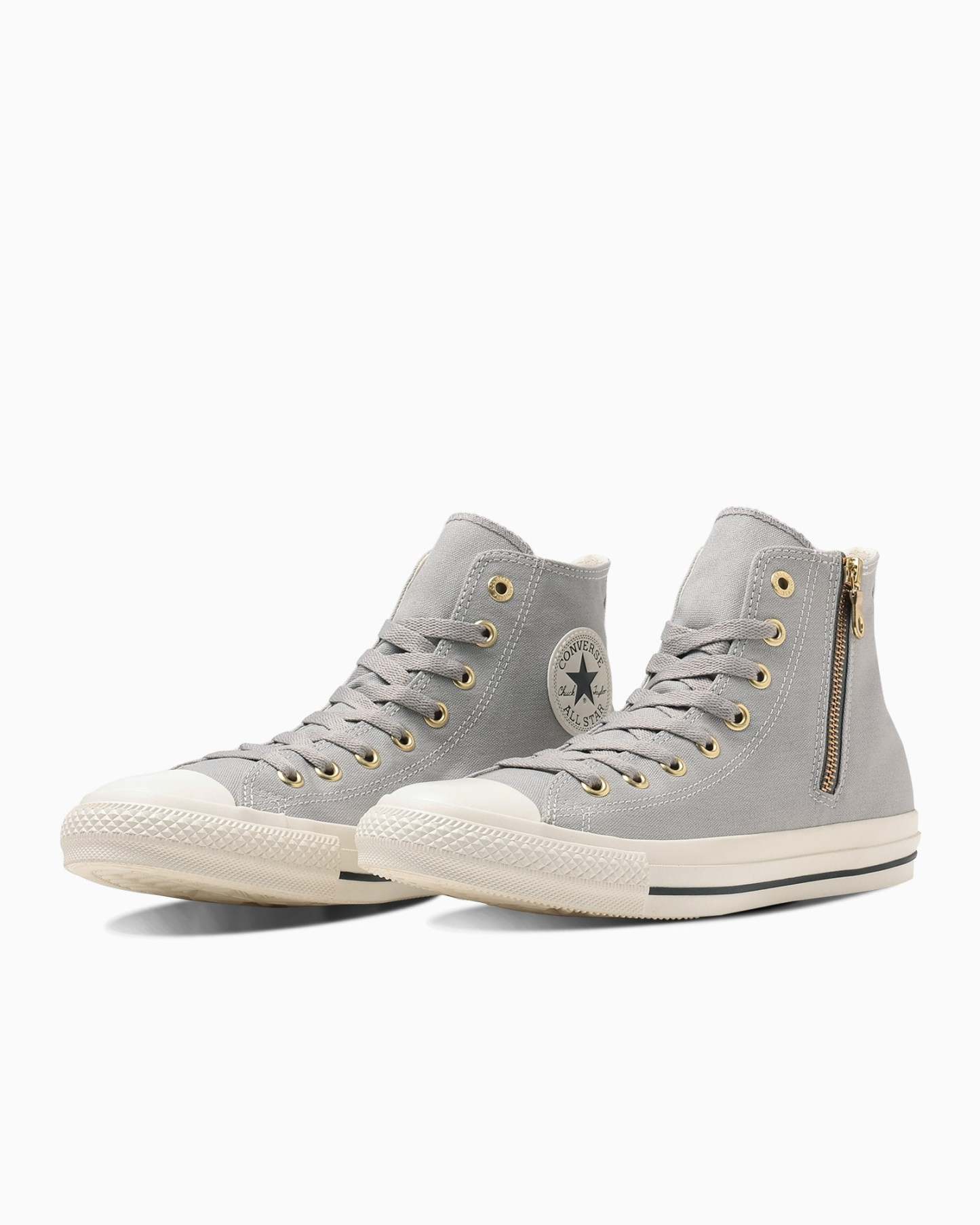 CONVERSE ALL STAR GOLDZIP HI - ライトグレイ - 1