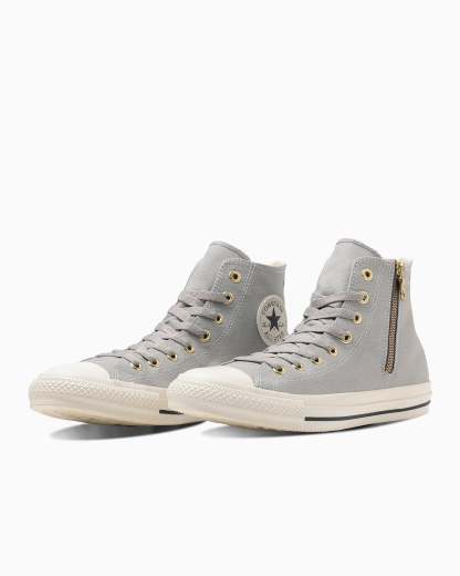 CONVERSE ALL STAR GOLDZIP HI - ライトグレイ - 1