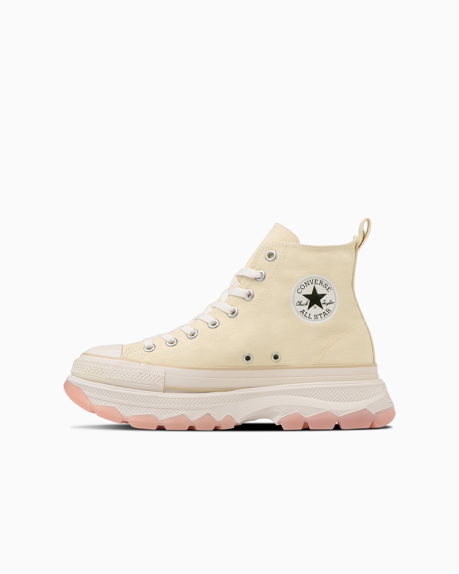 CONVERSE ALL STAR Ⓡ TREKWAVE CS HI - クリーム/ピンク - 1