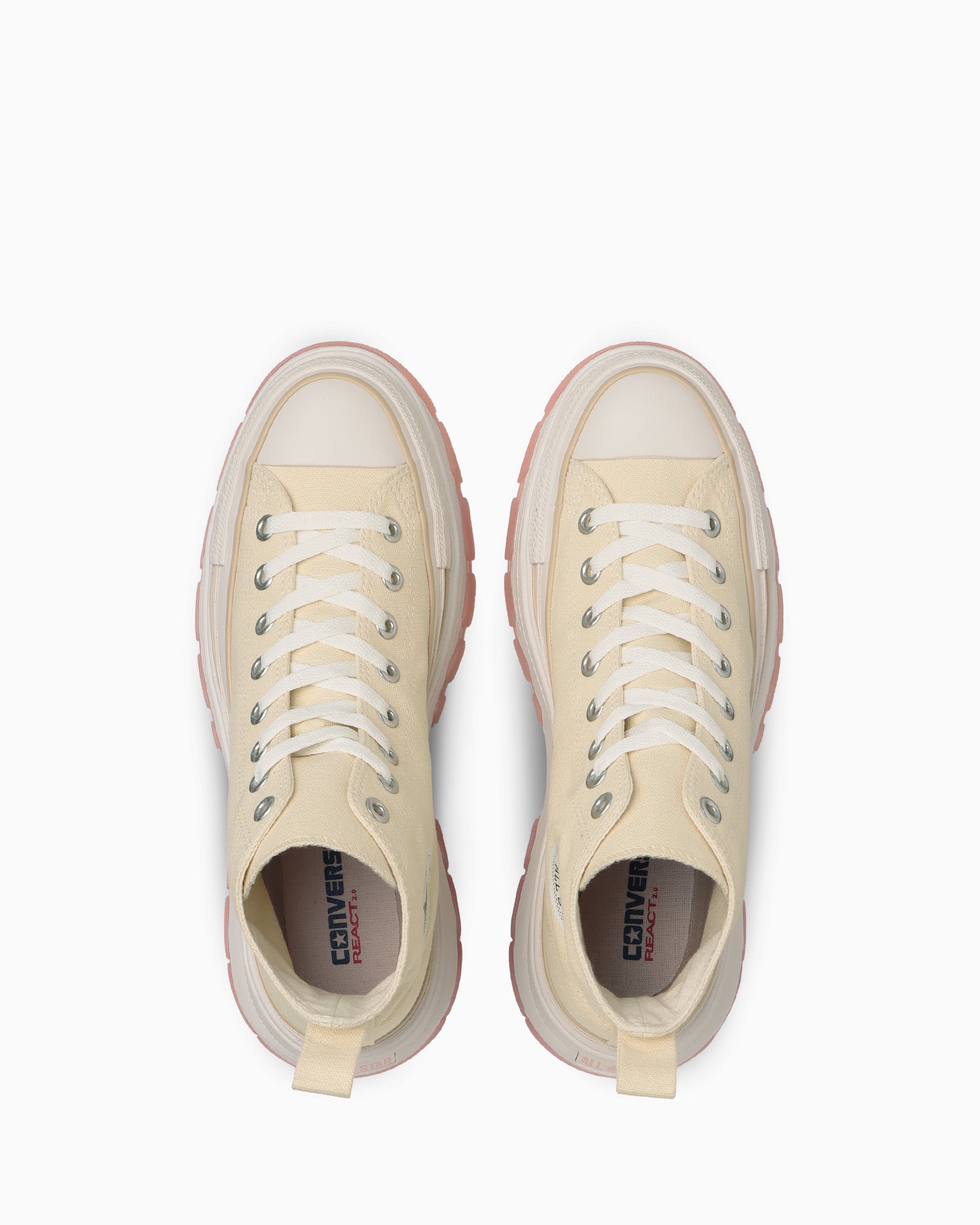 CONVERSE ALL STAR Ⓡ TREKWAVE CS HI - クリーム/ピンク - 4
