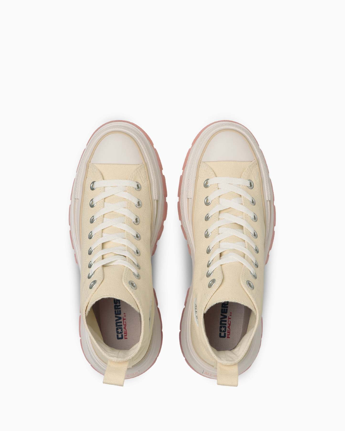 CONVERSE ALL STAR Ⓡ TREKWAVE CS HI - クリーム/ピンク - 4
