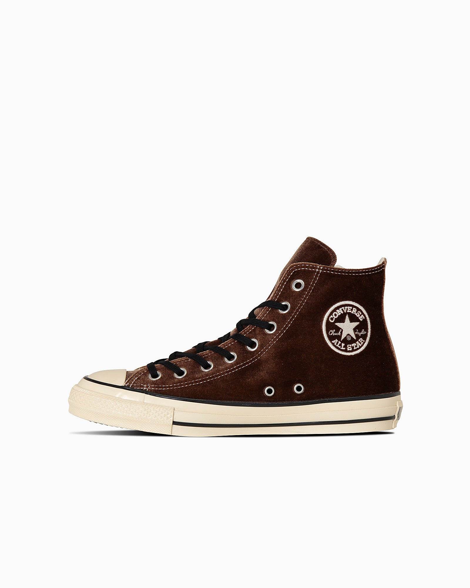 CONVERSE ALL STAR US VELVET HI - ブラウン - 1