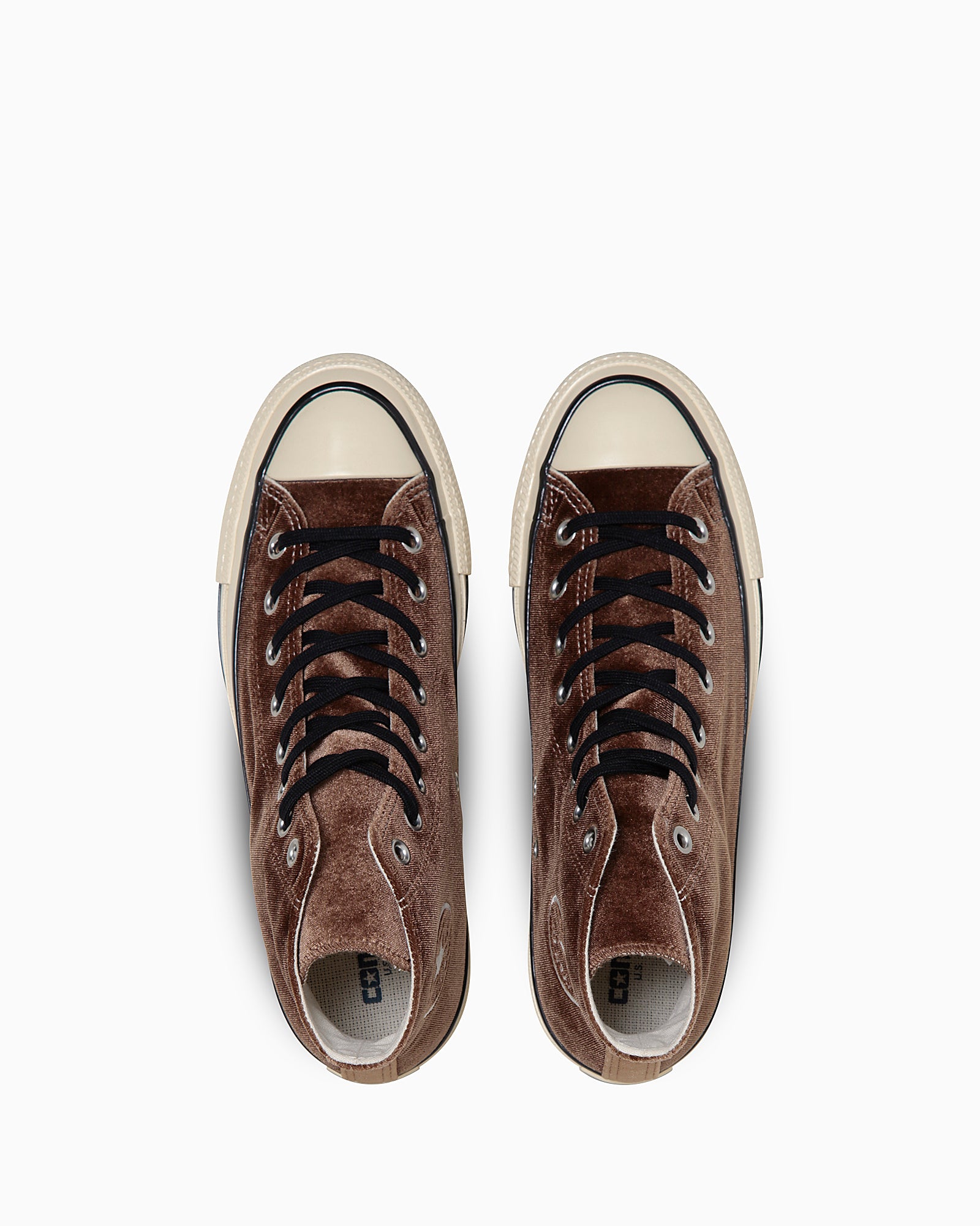 CONVERSE ALL STAR US VELVET HI - ブラウン - 4