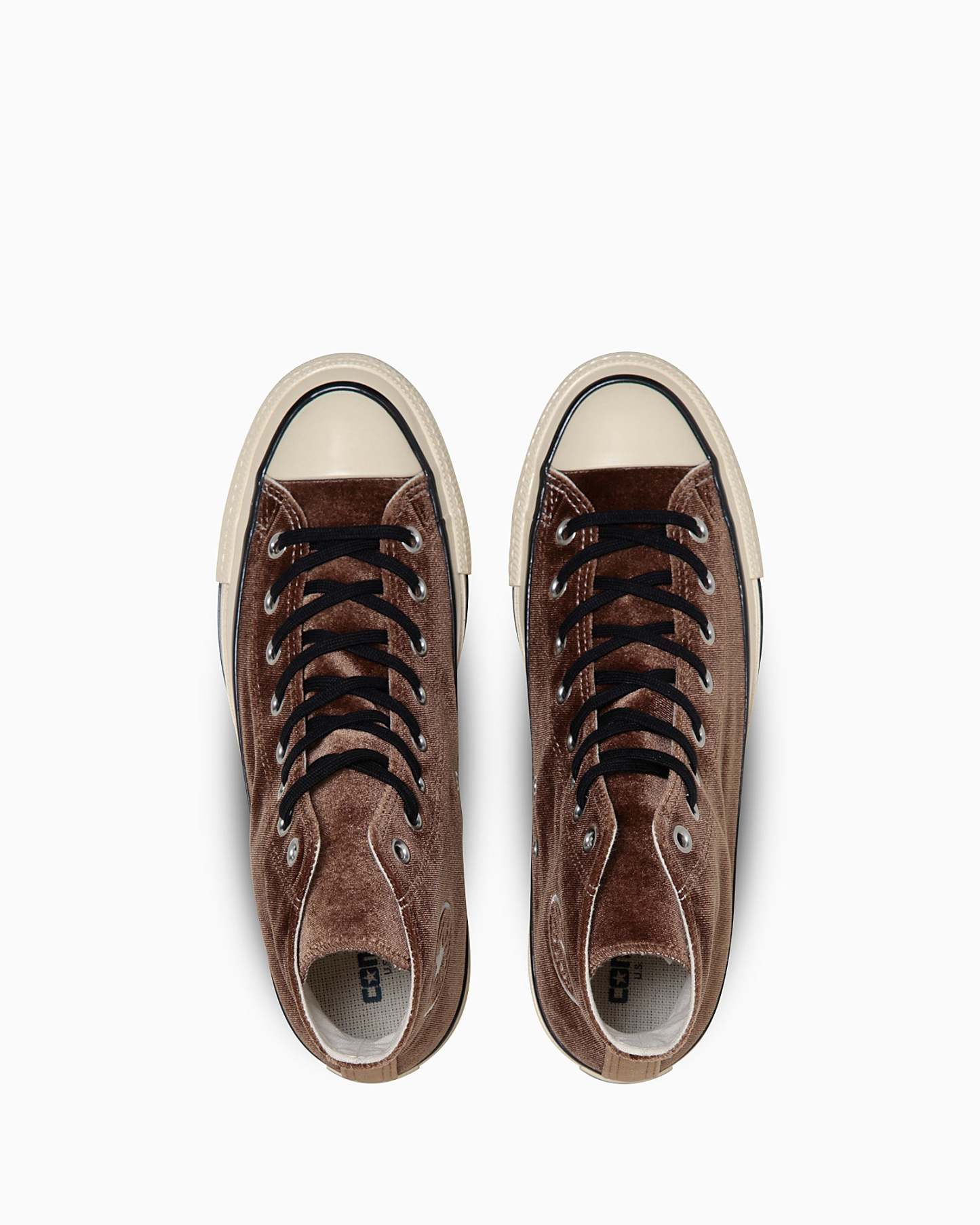CONVERSE ALL STAR US VELVET HI - ブラウン - 4