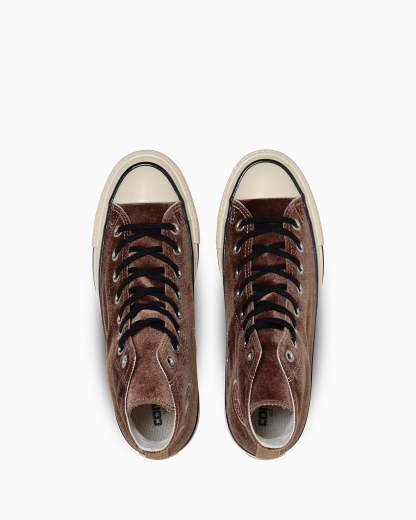 CONVERSE ALL STAR US VELVET HI - ブラウン - 4
