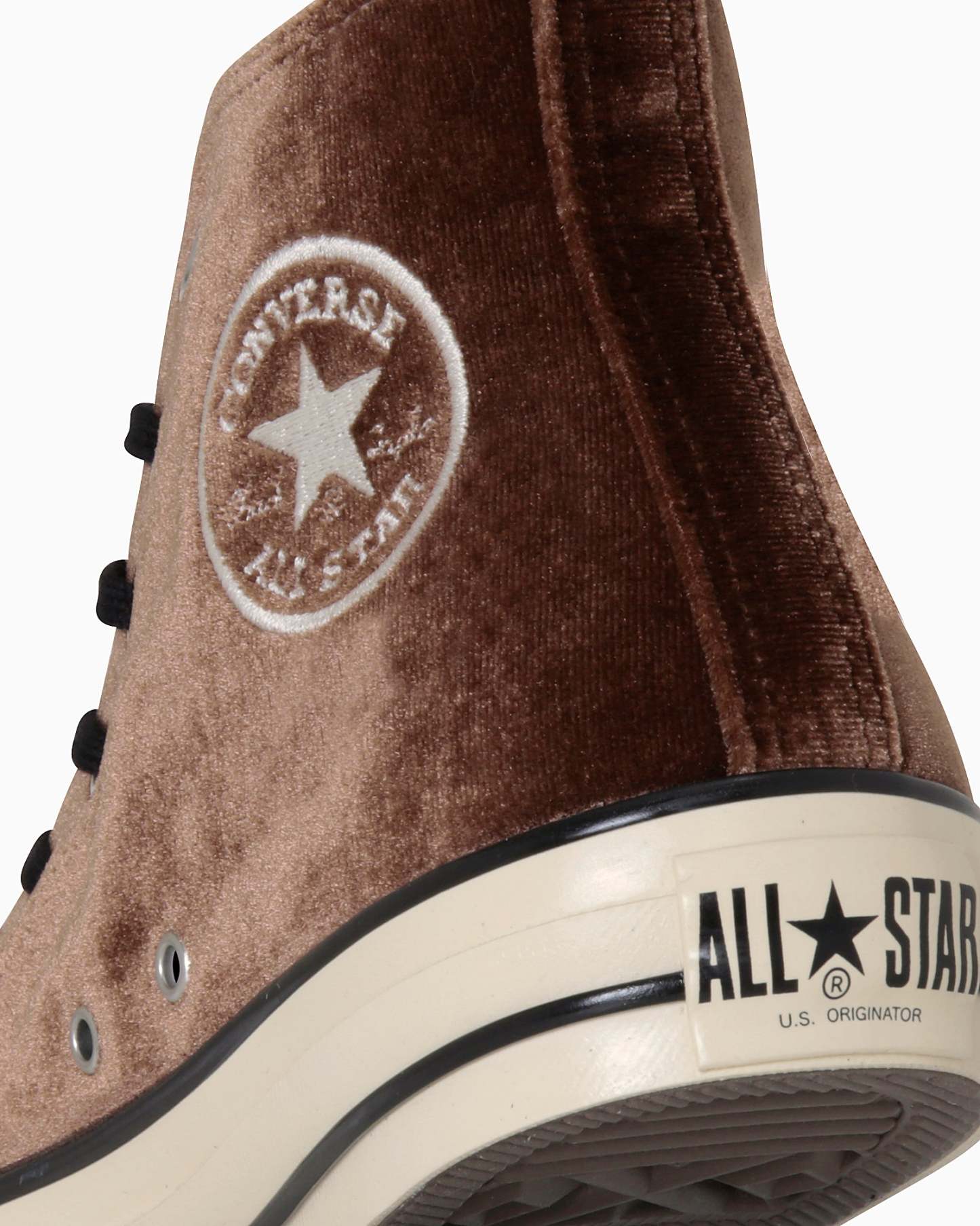 CONVERSE ALL STAR US VELVET HI - ブラウン - 8