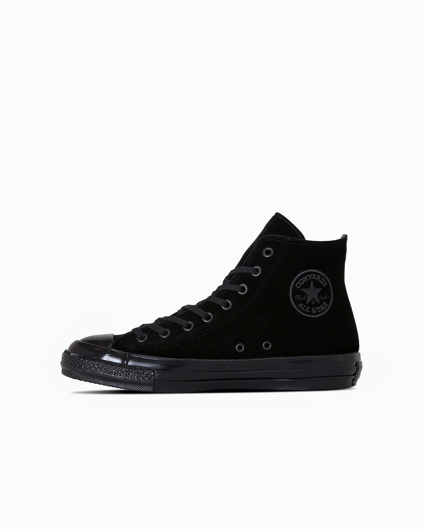 CONVERSE ALL STAR US VELVET HI - ブラックモノクローム - 1