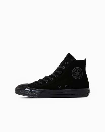 CONVERSE ALL STAR US VELVET HI - ブラックモノクローム - 1