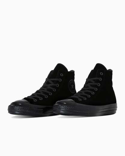 CONVERSE ALL STAR US VELVET HI - ブラックモノクローム - 2