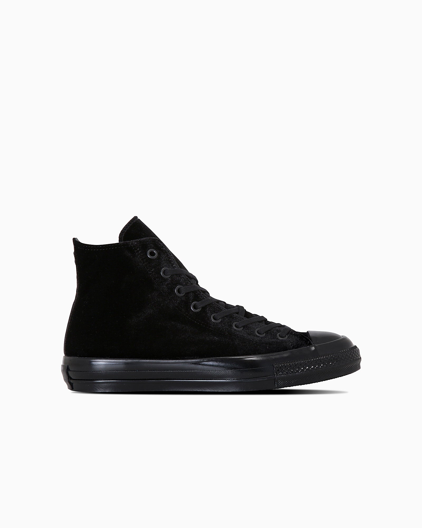 CONVERSE ALL STAR US VELVET HI - ブラックモノクローム - 3